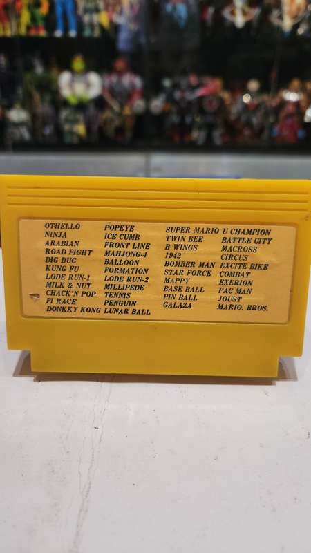 Vintage Tv Game Cartridge Famicom 42 in 1