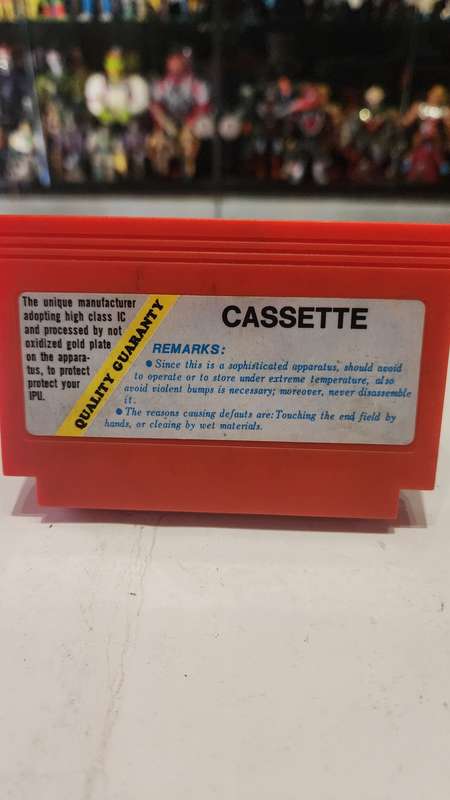 Vintage Tv Game Cartridge Famicom Teenage Mutant Ninja Turtles