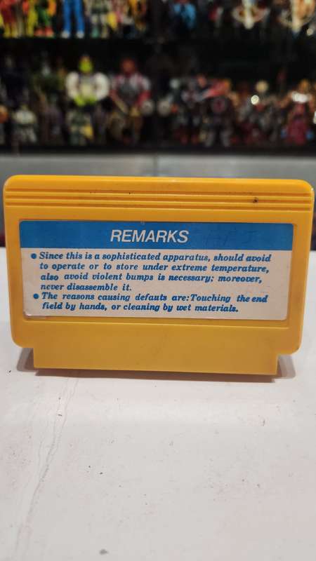Vintage Tv Game Cartridge Famicom Tetris