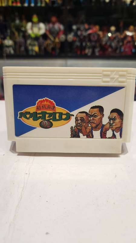 Vintage Tv Game Cartridge Famicom Barcelona 92