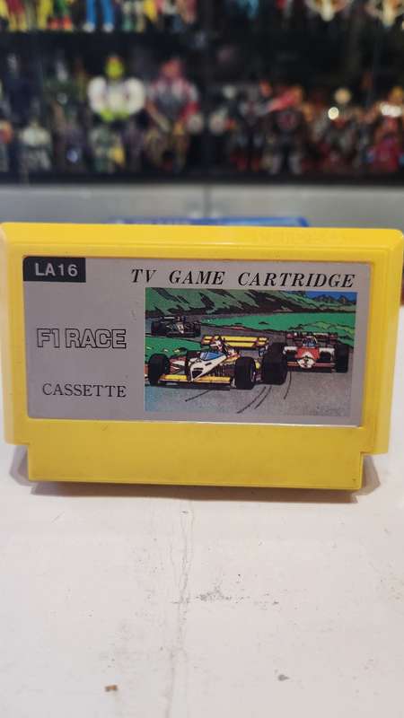Vintage Tv Game Cartridge Famicom F1-Race