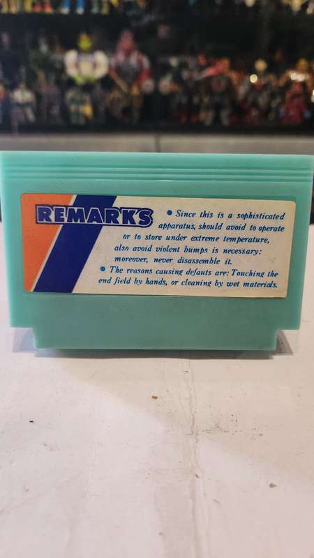 Vintage Tv Game Cartridge Famicom 4 in 1