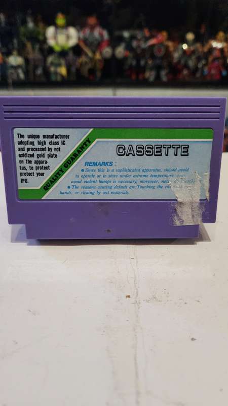 Vintage Tv Game Cartridge Famicom 9 in 1