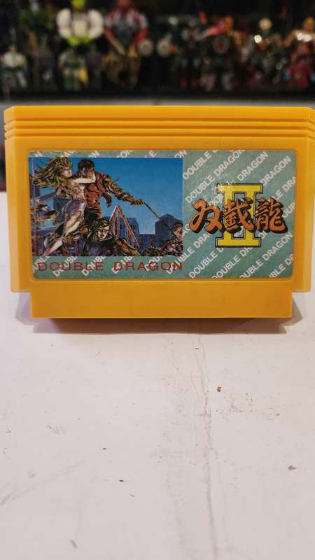 Vintage Tv Game Cartridge Famicom Double Dragon 2