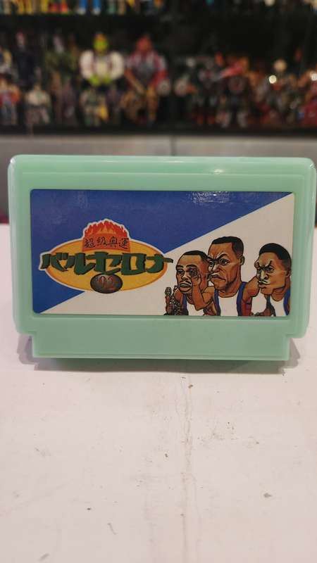 Vintage Tv Game Cartridge Famicom Barcelona 92