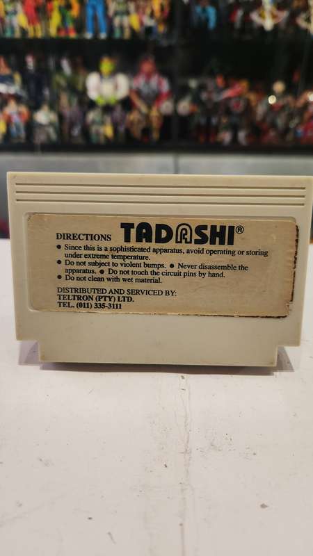 Vintage Tv Game Cartridge Famicom Mach Rider
