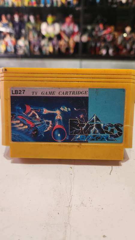 Vintage Tv Game Cartridge Famicom B-Wings