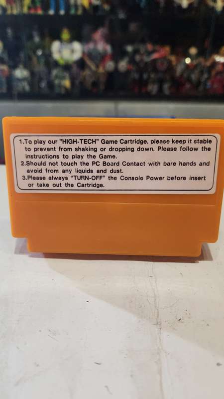 Vintage Tv Game Cartridge Famicom Tiger-Heli