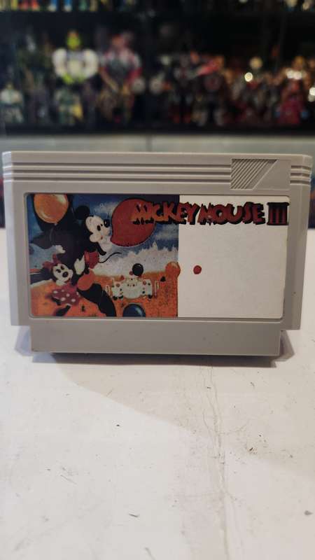 Vintage Tv Game Cartridge Famicom Mickey Mouse 3