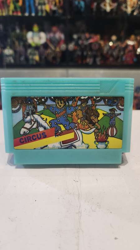 Vintage Tv Game Cartridge Famicom Circus Charlie