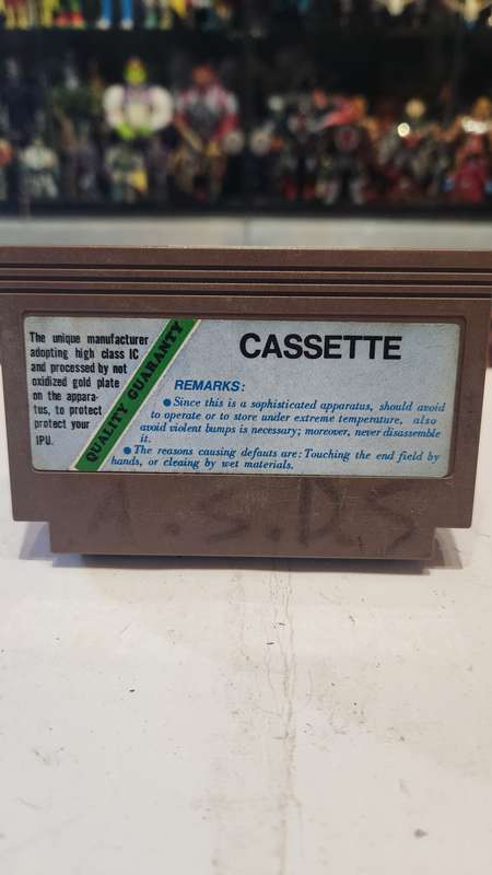 Vintage Tv Game Cartridge Famicom Excite Bike