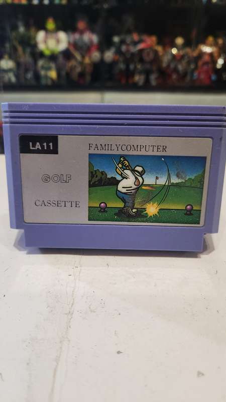 Vintage Tv Game Cartridge Famicom Golf