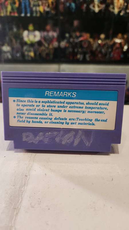 Vintage Tv Game Cartridge Famicom 4 in 1
