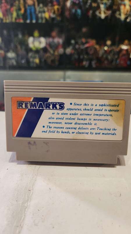 Vintage Tv Game Cartridge Famicom 7 in 1