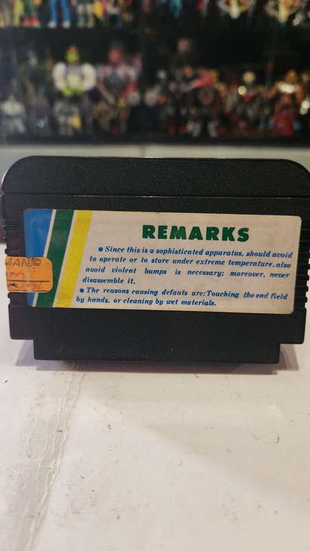 Vintage Tv Game Cartridge Famicom 4 in 1