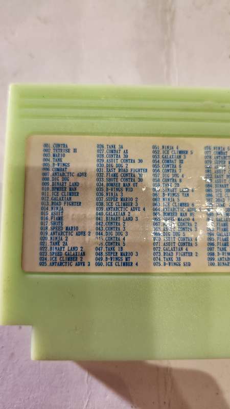 Vintage Tv Game Cartridge Famicom 150 in 1
