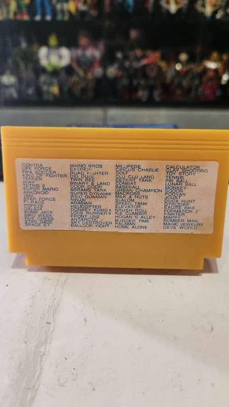 Vintage Tv Game Cartridge Famicom 76 in 1