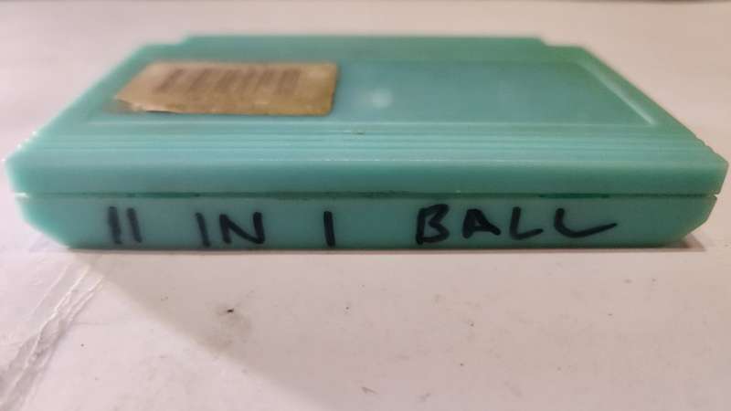 Vintage Tv Game Cartridge Famicom 11 in 1