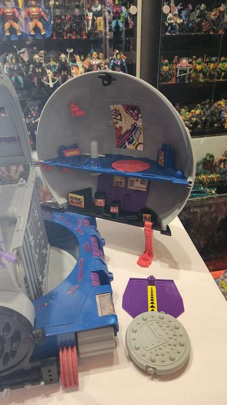 1990 Tmnt Complete Technodrome Vintage Figure Teenage Mutant Ninja Turtles