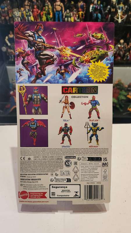 Masters Of The Universe (Motu) Origins Cartoon Collection Stratos Figure Moc