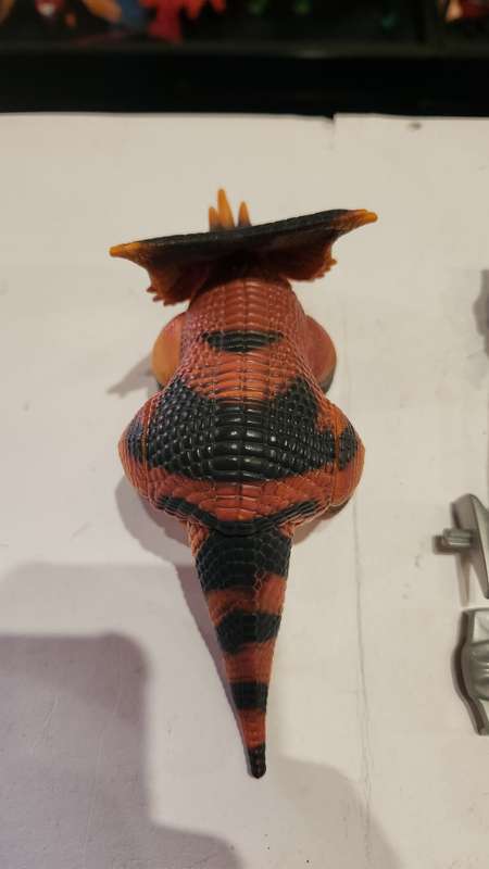 Dino Riders 1990 Complete Rare Chasmosaurus Vintage Figure