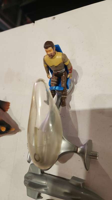 Dino Riders 1990 Complete Rare Chasmosaurus Vintage Figure