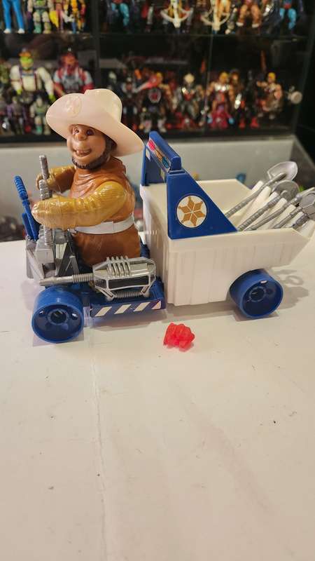 BraveStarr 1986 Complete Deputy Fuzz With Prairie Rocket Vintage Figure 25