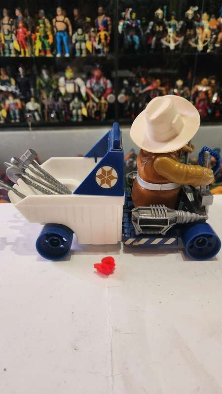 BraveStarr 1986 Complete Deputy Fuzz With Prairie Rocket Vintage Figure 25