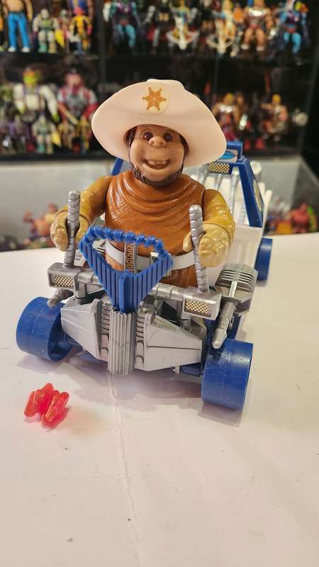 BraveStarr 1986 Complete Deputy Fuzz With Prairie Rocket Vintage Figure 25