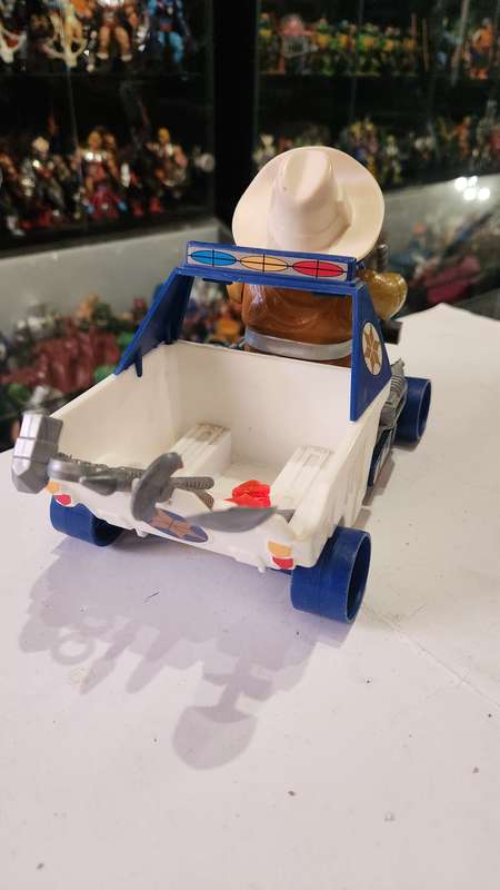 BraveStarr 1986 Complete Deputy Fuzz With Prairie Rocket Vintage Figure 25