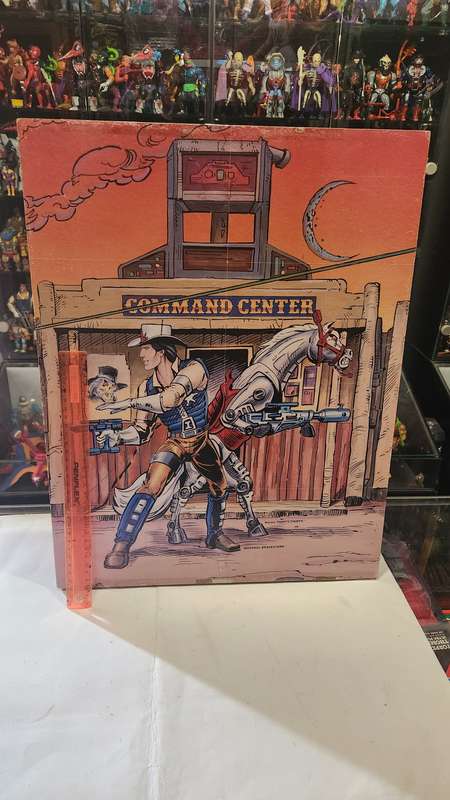 BraveStarr 1986 Poster on Board Vintage Figure