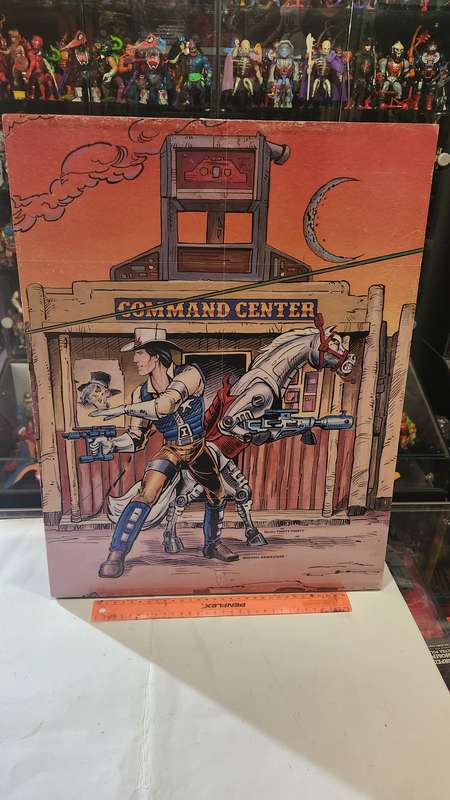 BraveStarr 1986 Poster on Board Vintage Figure