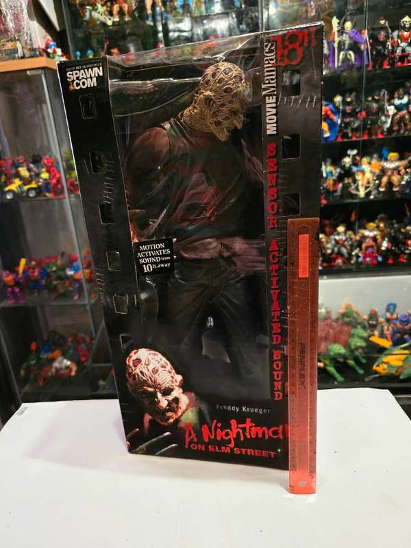 Moc 2001 Mcfarlane 18" Freddy Krueger Nightmare On Elm Street