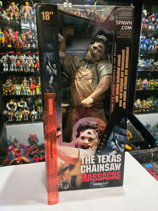 Moc 2001 Mcfarlane 18" Leatherface The Texas Chainsaw Massacre