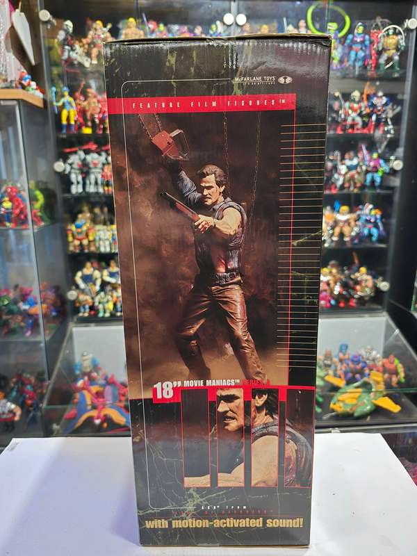 Moc 2001 Mcfarlane 18" Ash Army Of Darkness