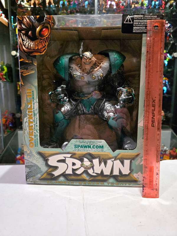 Moc 2001 Mcfarlane Spawn Overtkill 3 Deluxe Box Set
