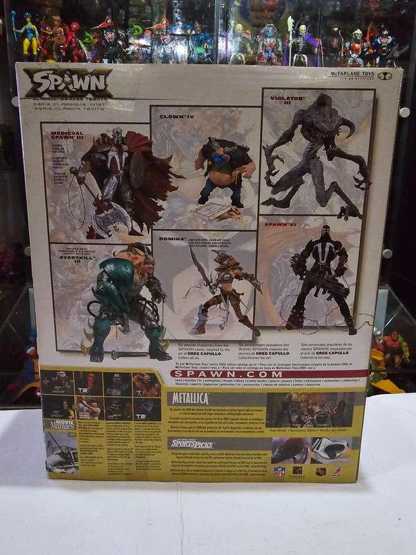 Moc 2001 Mcfarlane Spawn Overtkill 3 Deluxe Box Set