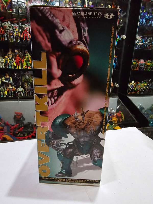 Moc 2001 Mcfarlane Spawn Overtkill 3 Deluxe Box Set