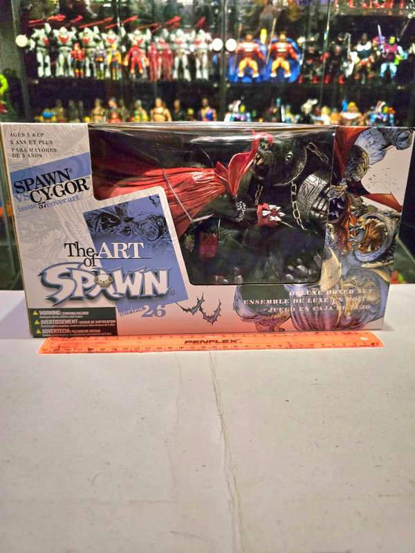 Moc 2004 Mcfarlane Spawn vs Cy-Gor Issue 57 Deluxe Box Set