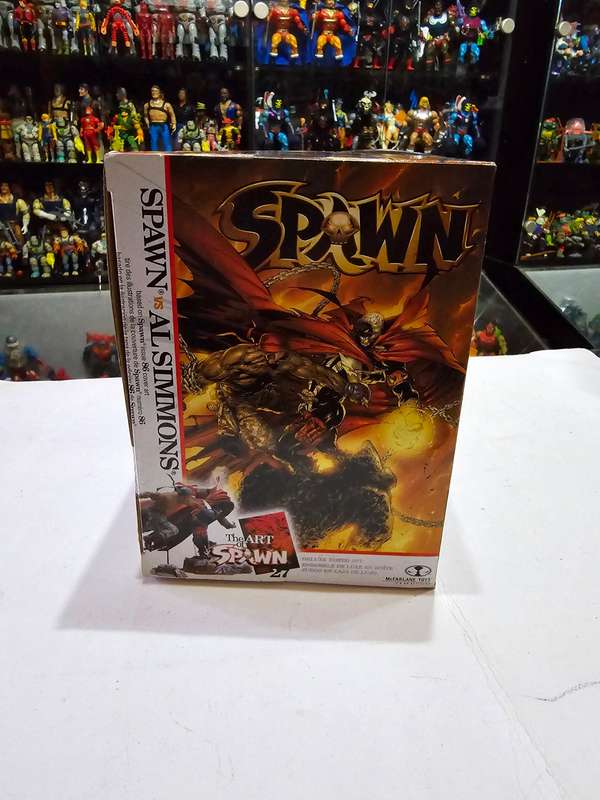 Moc 2005 Mcfarlane Spawn vs Al Simmons Deluxe Box Set