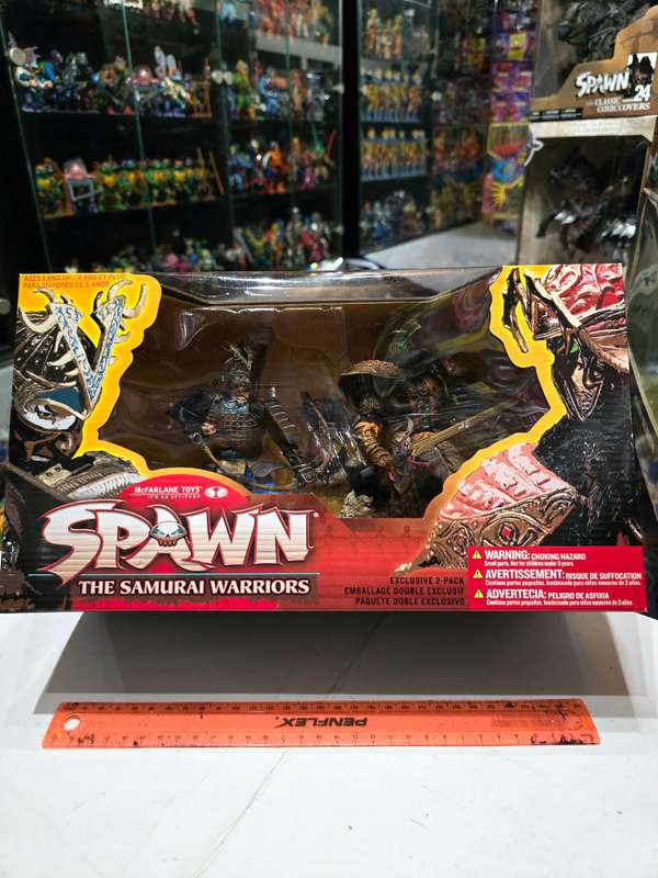 Moc 2004 Mcfarlane Spawn The Samurai Warriors 2 Pack