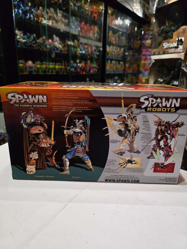 Moc 2004 Mcfarlane Spawn The Samurai Warriors 2 Pack