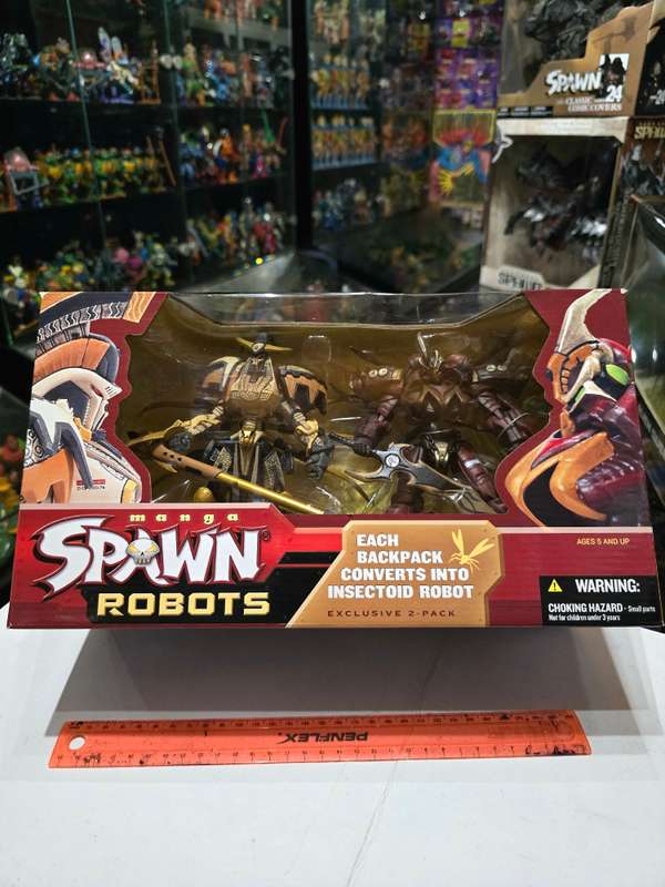 Moc 2004 Mcfarlane Spawn Robots 2 Pack
