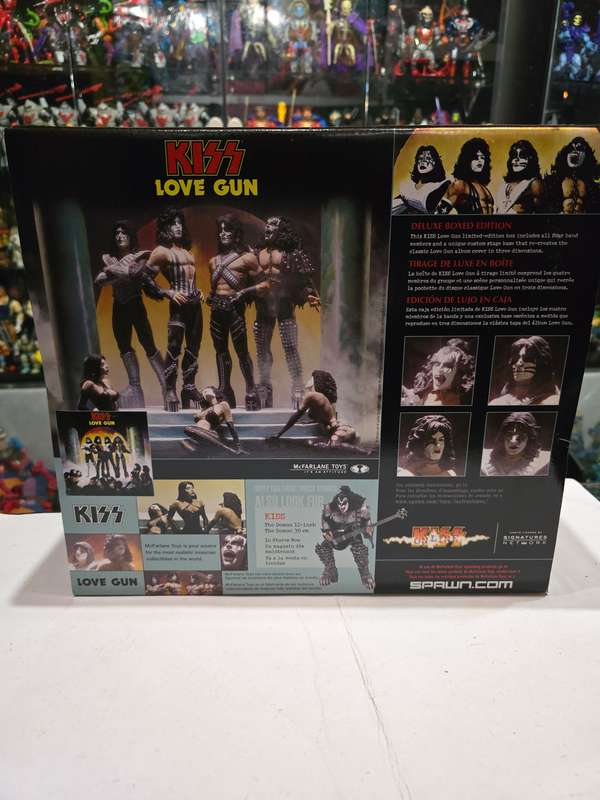 Moc 2004 Mcfarlane Kiss Love Gun Deluxe Box Set