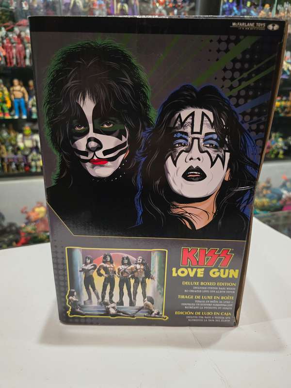 Moc 2004 Mcfarlane Kiss Love Gun Deluxe Box Set
