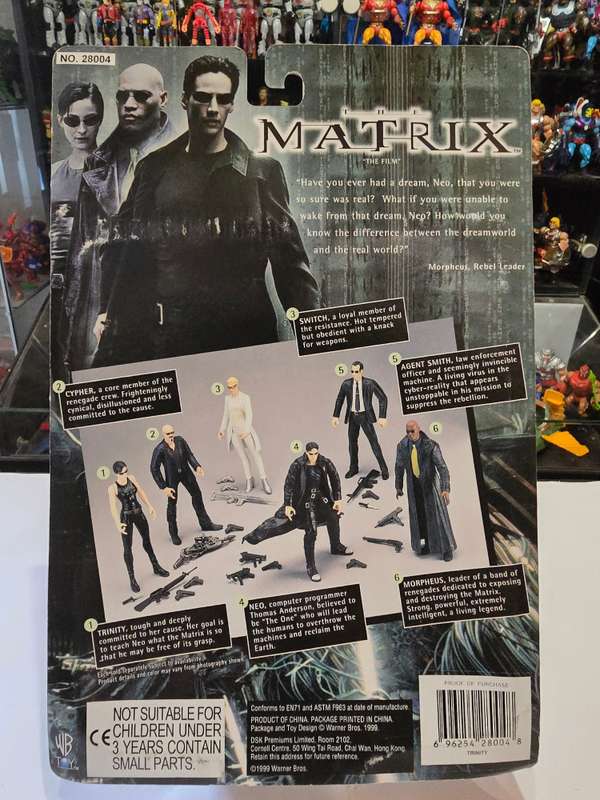 Moc 1999 N2 Toys The Matrix Trinity
