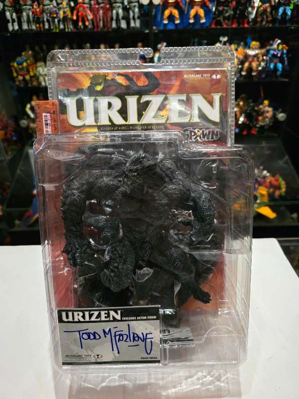 Moc 2003 Mcfarlane Spawn Urizen Collectors Club Exclusive Signed By Todd Mcfarlane