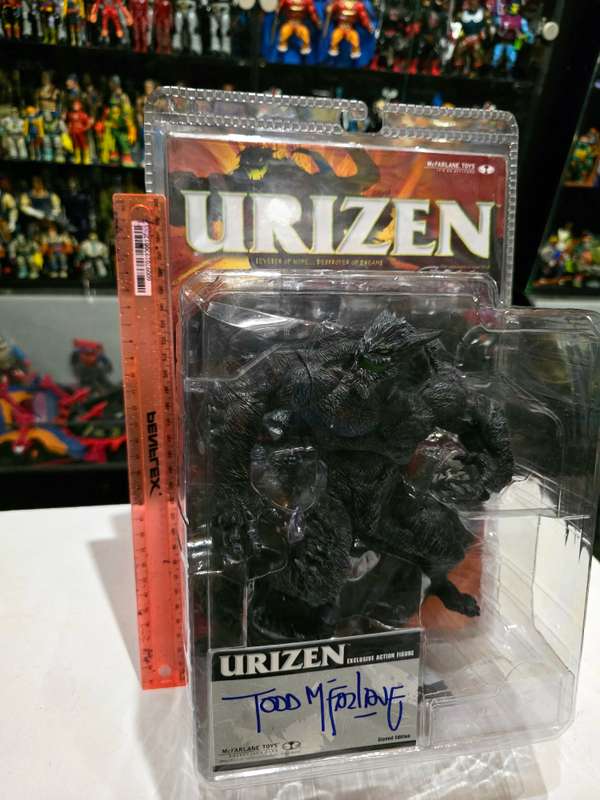 Moc 2003 Mcfarlane Spawn Urizen Collectors Club Exclusive Signed By Todd Mcfarlane