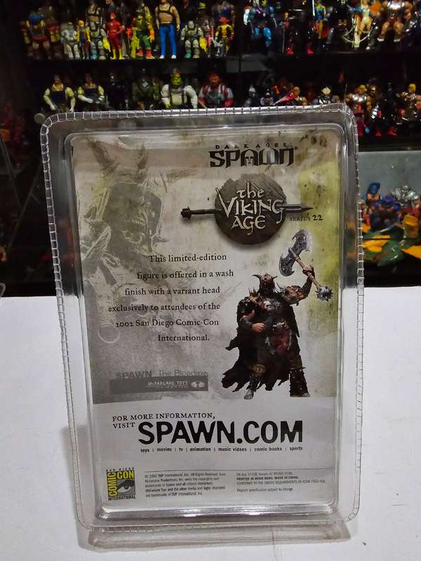 Moc 2002 Mcfarlane Spawn Sdcc Exclusive The Bloodaxe