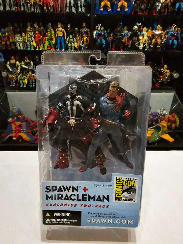 Moc 2003 Mcfarlane Spawn Sdcc Exclusive Spawn and Miracleman 2 Pack